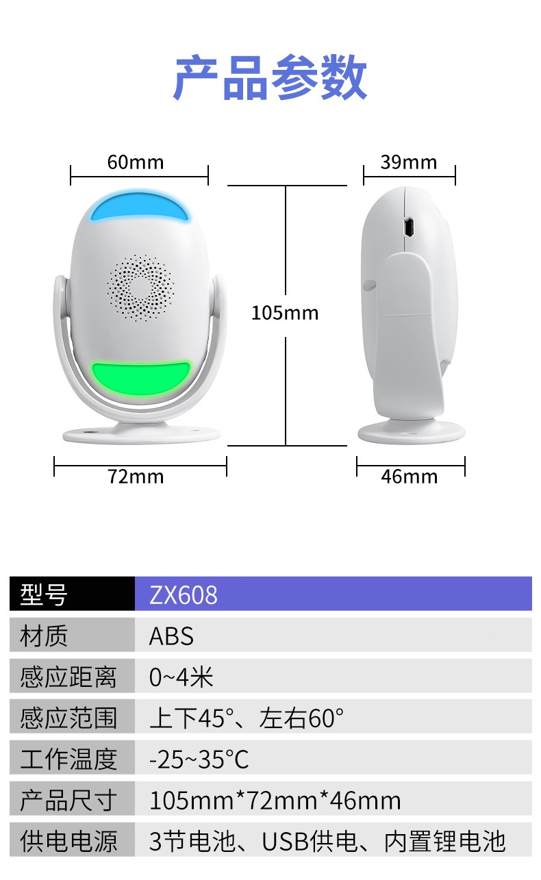 雙向迎賓器-ZX608(圖5)